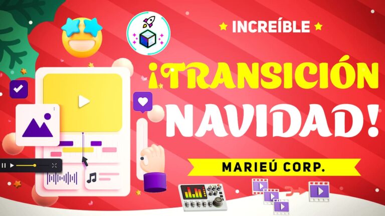 ¡Agregar transición de navidad en Adobe Premiere!