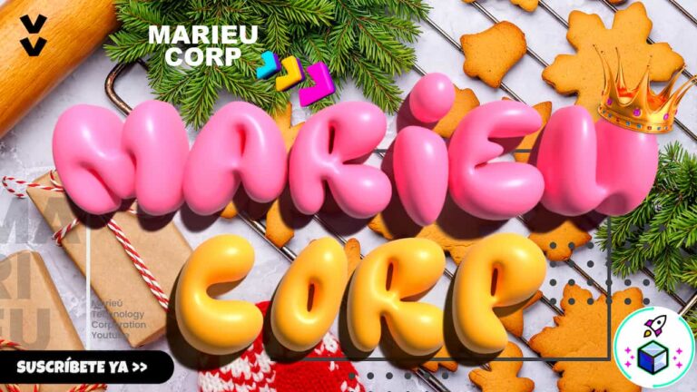 🤩¡Texto en Forma de Globo 3D en Illustrator: Paso a Paso!🎈