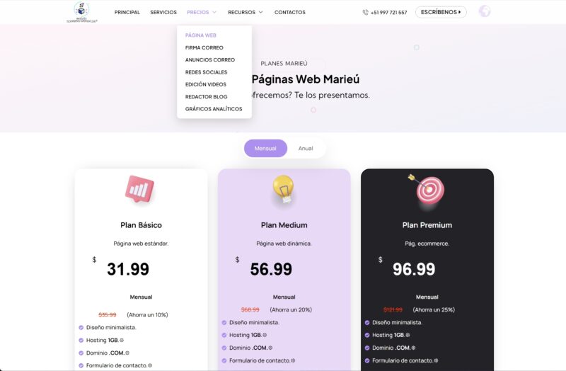 Pagina Web Marieu Technology Corporation 1 scaled