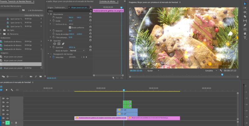 Transicion de Navidad Adobe Premiere Marieu scaled