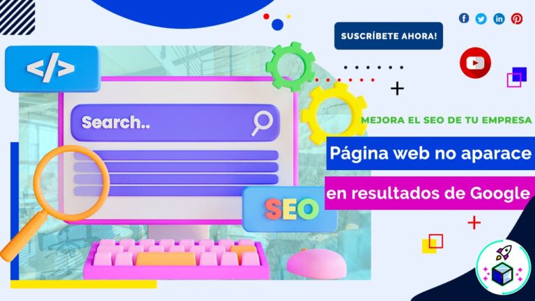 Página Web en resultados Google