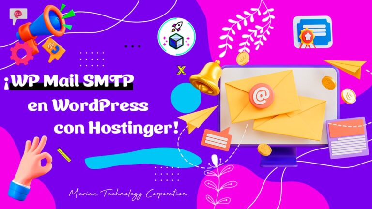 📧¡Instalar y configurar WP Mail SMTP en WordPress con Hostinger!✅