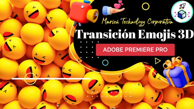 ¡Transición con emojis 3D en Adobe Premiere Pro!