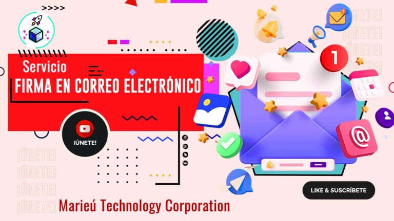 Servicio Firma de Correo Marieú
