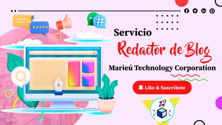 Servicio Redactor de Blog Marieú