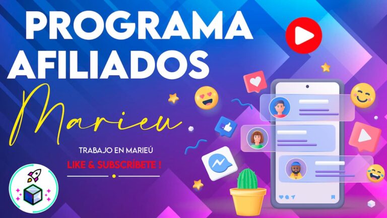 Programa de afiliados Marieú
