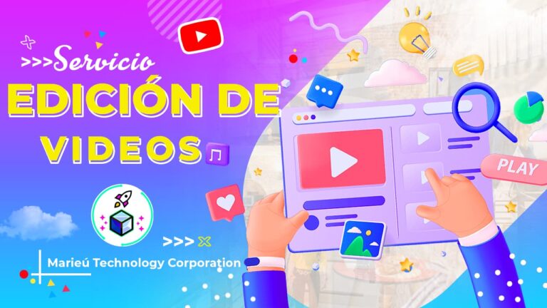 Servicio Edición de Videos Marieú. Editor de Videos